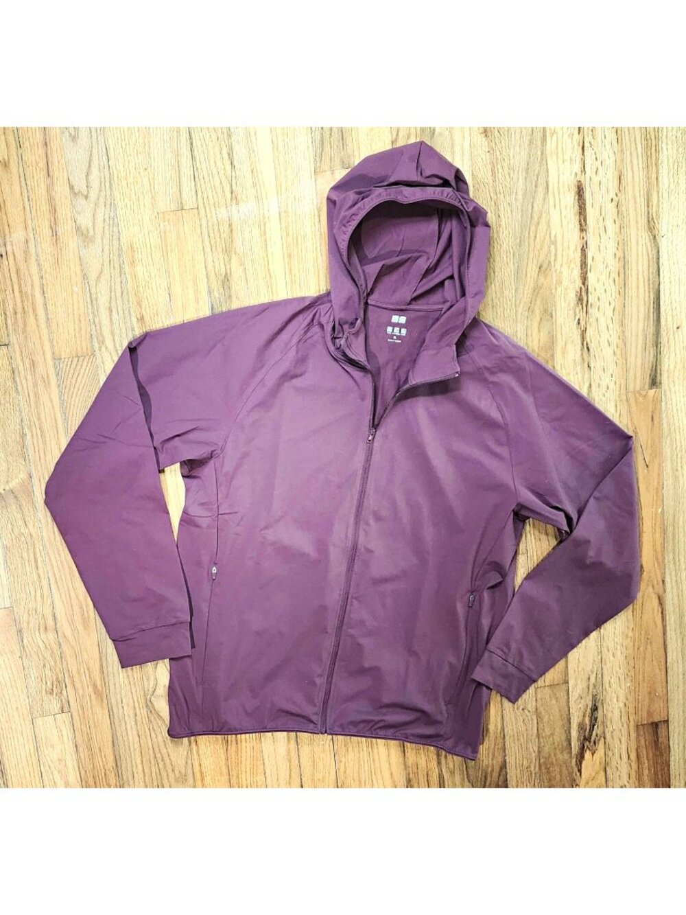 Uniqlo DRY-EX UV Protection Full Zip Hoodie Lightweight Jacket XL Quick Dry